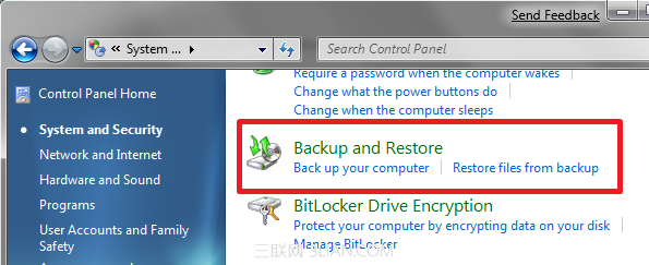 如何备份我的Windows7系统和数据？ 三联